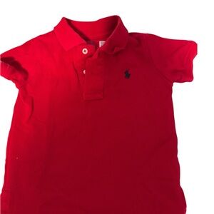 Polo by Ralph Lauren Kids Bright Red Polo Shirt